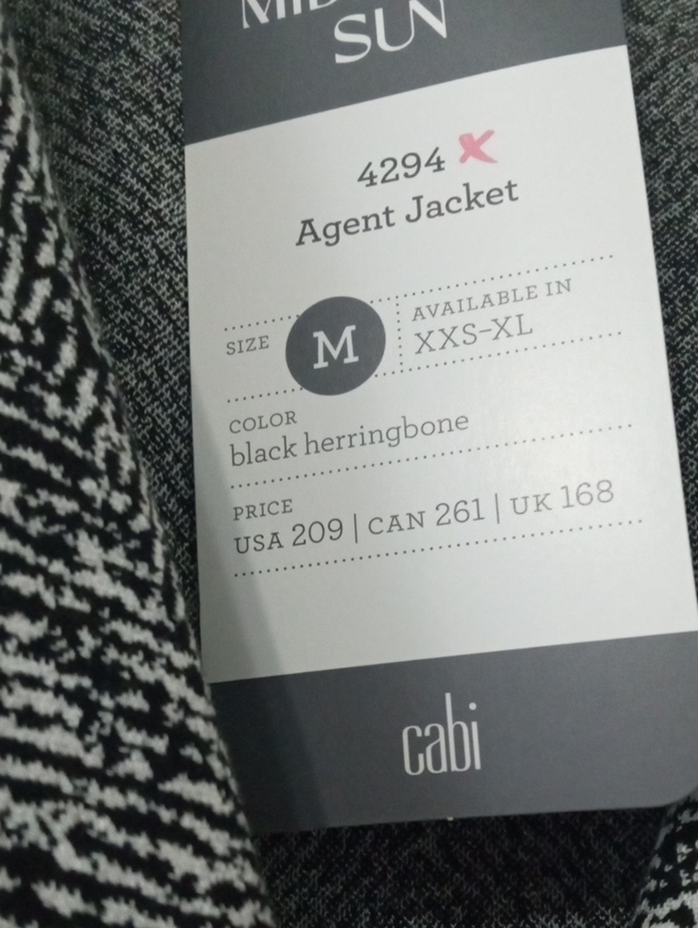 Cabi Agent Jacket 4294 - Picture 4 of 5